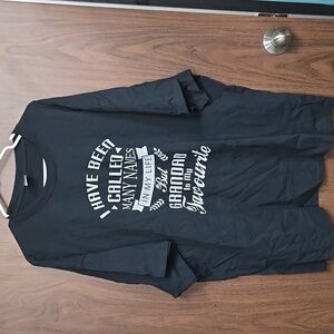 Gildan Size 3XL Black Grandad Graphic T-Shirt